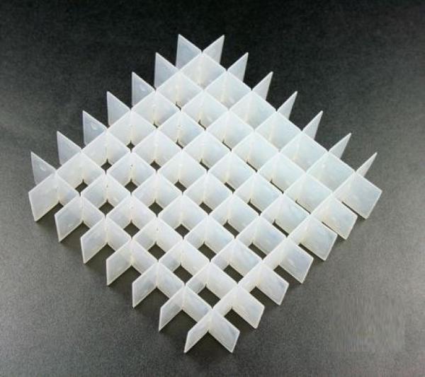 Snijders - Divisions for boxes, height 50 mm or 75 mm: 8 x 8 division, polypropylene. (M.O.Q. 10 pieces)