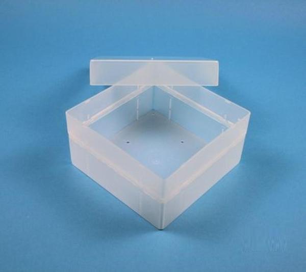 Snijders - POLYPROPYLENE BOXES Without division, transparant Height: 75 mm