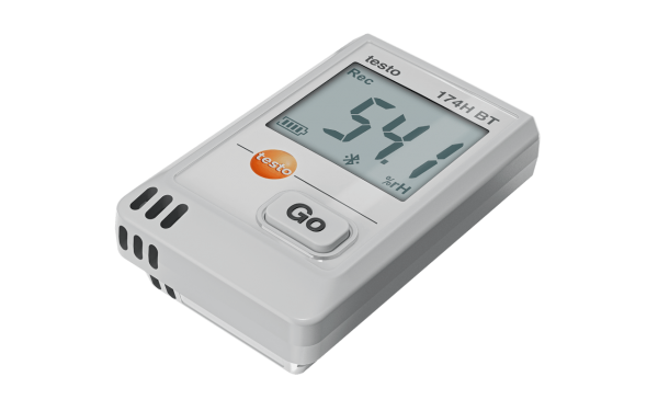 testo 174 H BT - Mini-datalogger voor temperatuur en vochtigheid met Bluetooth® en app-koppeling