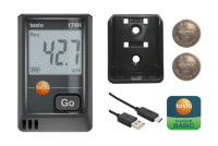 testo 174 H - Mini-datalogger voor temperatuur en vochtigheid met USB-C en pc-software