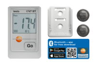testo 174 T BT - Mini-temperatuur-datalogger met Bluetooth® en app-koppeling