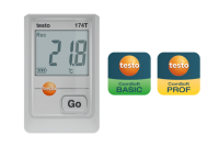 testo 174 T - Mini-temperatuur-datalogger met USB-C en pc-software