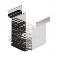 Reageerbuis-rek RVS - 42 buizen - voor diverse baden