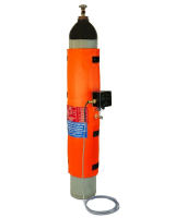 Verwarmingsmantel HM-GCEx, voor gasflessen met Ø 230 mm, Ex-uitvoering met thermostaat