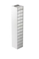 Snijders -  Alumimium storage racks for 13 boxes, max. height 53 mm.