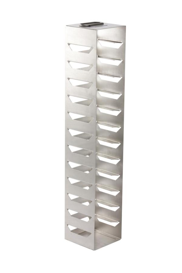 Snijders - Stainless Steel storage racks for 13 boxes, max height 53 mm