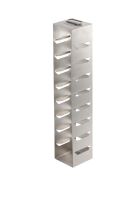 Snijders - Stainless Steel storage racks for 9 boxes, max. height 76 mm