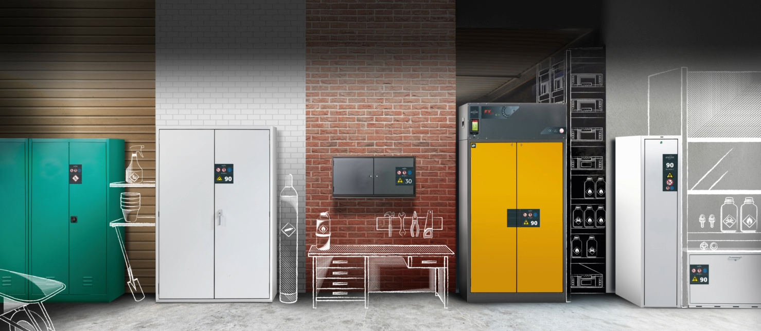 Asecos veiligheidsopslagkast