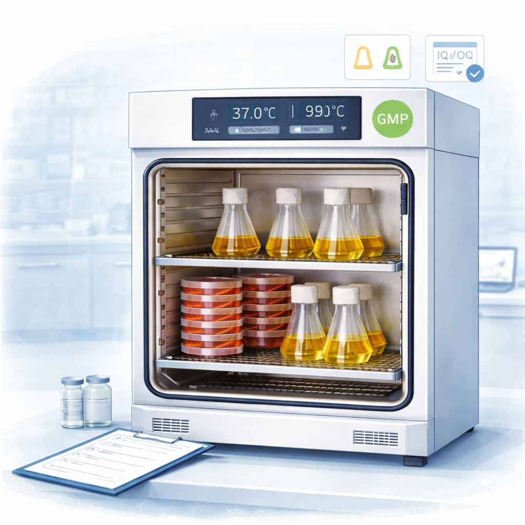 Broedstoof of koel-broedstoof voor farmaceutische QC- en GMP-toepassingen